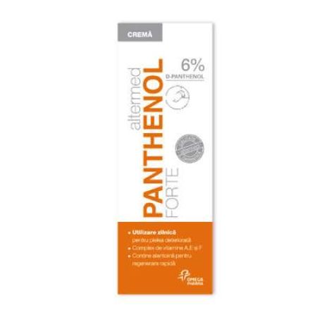 Crema Panthenol Forte 6%, 30 g, Omega Pharma