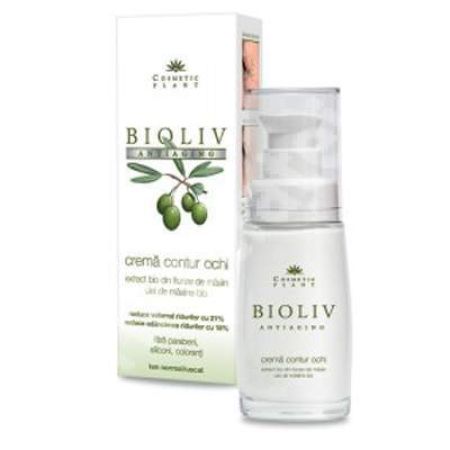 Crema pentru contur ochi Bioliv, 30 ml, Cosmetic Plant