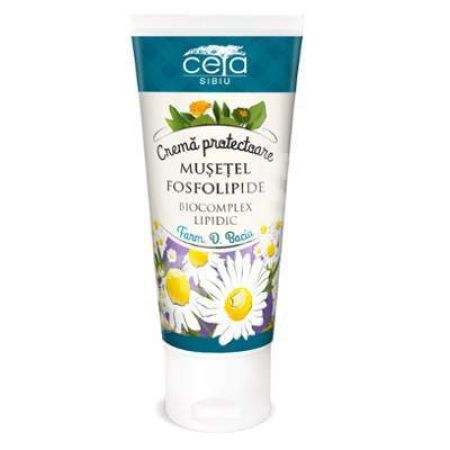 Crema protectoare cu extract de musetel si fosfolipide, 50 ml, Ceta