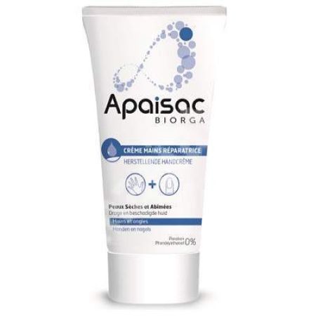 Crema reparatoare pentru maini si unghii Apaisac, 50 ml, Biorga