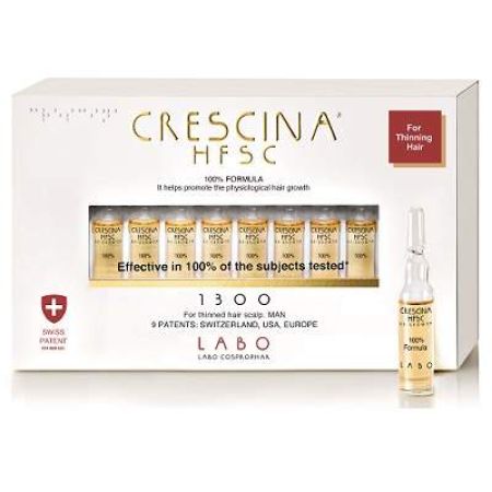 Crescina Re-Growth HFSC 1300 Man, 10 fiole, Labo