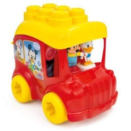 Cuburi moi Bus Scoala Mickey, CL14792, Clementoni