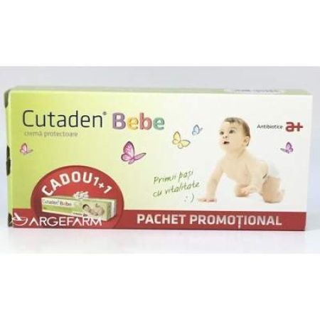 Cutaden bebe crema protectoare ,1+1cadou, 40 g, Antibiotice  