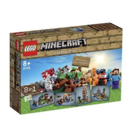 Cutie de crafting Minecraft, +8 ani, L21116, Lego