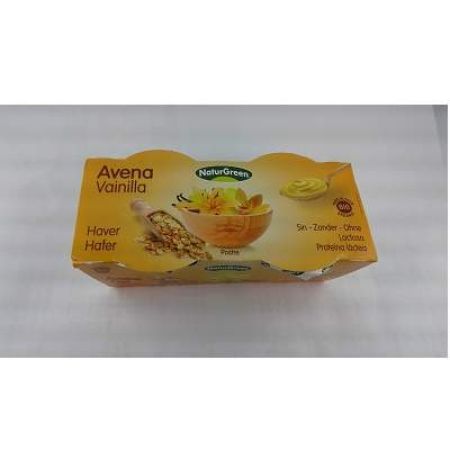 Desert dietetic Bio din ovaz si cu vanilie , 250 gr, Naturgreen