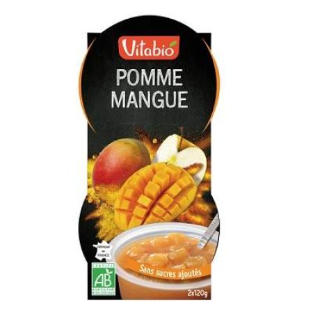 Desert din mar si mango, 2x120g, VitaBio