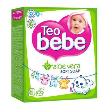 Detergent pudra cu Aloe Vera Teo Bebe, 225 g, Ficosota Syntez