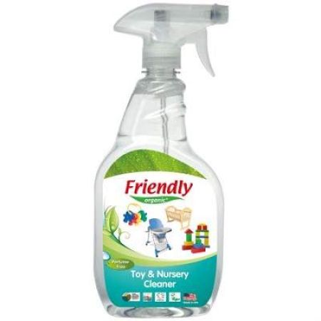 Detergent Spray pentru jucarii si suprafete, 650 ml, Friendly Organic