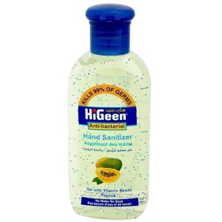 Dezinfectant gel antibacterial Papaya, 50ml, HiGeen