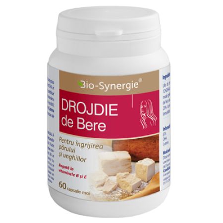 Drojdie de bere Bio-Synergie, 60 capsule, Lab Le Beau