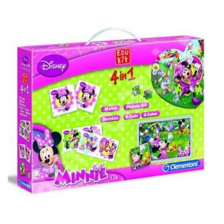 Edu Kit 4in1 Minnie, CL13777, Clementoni