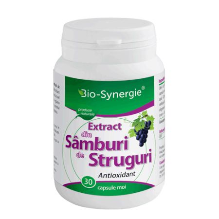 Extract de struguri Bio-Synergie, 30 cps, Lab Le Beau