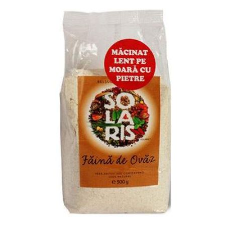 Faina integrala de ovaz, 500 g, Solaris