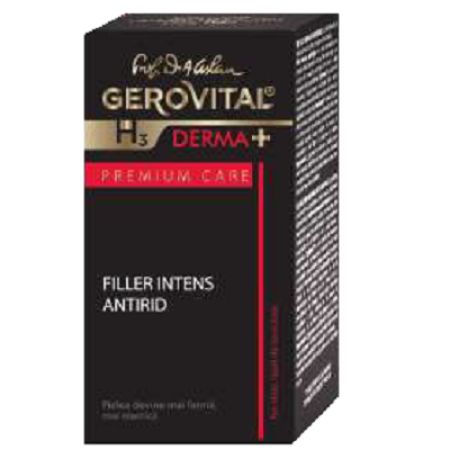 Filler Intens Antirid Gerovital H3 Derma+ Premium Care, 15ml, Farmec