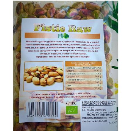 Fistic Bio, 125 g, Managis