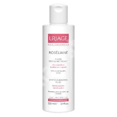 Fluid demachiant Roselaine, 250 ml, Uriage