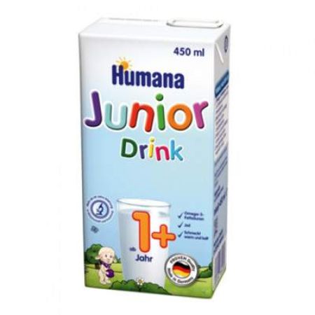 Formula de lapte Junior Drink, Gr. 12 luni, 450 ml, Humana