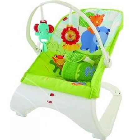 Fotoliu cu activitati, Prietenii din Padure, CJJ79, Fisher Price