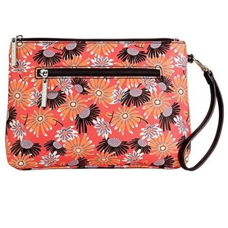 Geanta clutch Daisies si pentru scutece, Kalencom