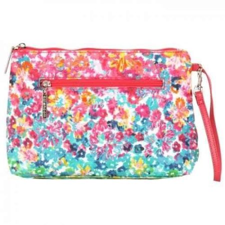 Geanta clutch Flower Fields si pentru scutece, Kalencom