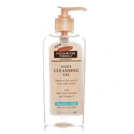 Gel de curatare pentru piele sensibila fara parfum, Formula Unt de Cacao, 150 ml, Palmer's