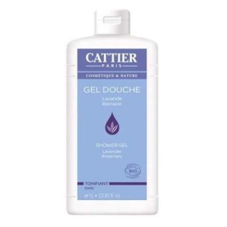 Gel de dus Bio cu lavanda si rozmarin, 1000 ml, Cattier