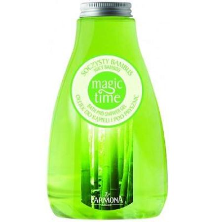 Gel de dus cu bambus suculent, Magic Time, 425 ml, Farmona