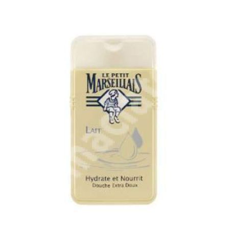 Gel de dus hidratant cu lapte, 250 ml, Le Petit Marseillais