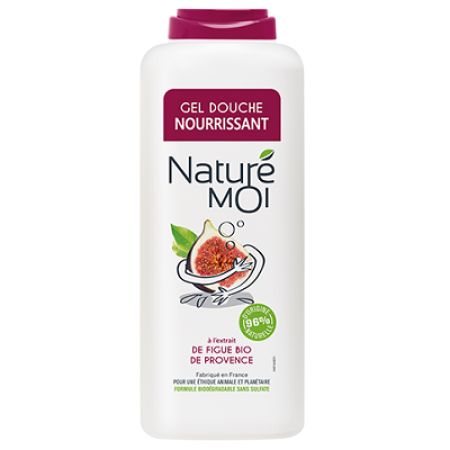 Gel de dus nutritiv cu extract Bio de Smochine de Provence, 400ml, Nature Moi