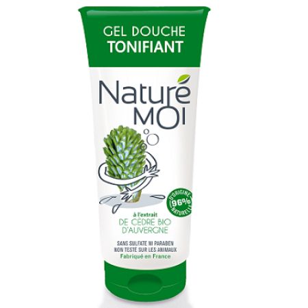 Gel de dus tonifiant Bio, 200ml, Nature Moi