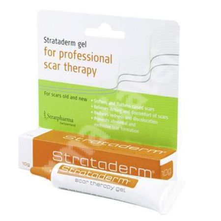 Gel pentru tratamentul cicatricilor anormale Strataderm, 10 g, Meditrina Pharmaceuticals 