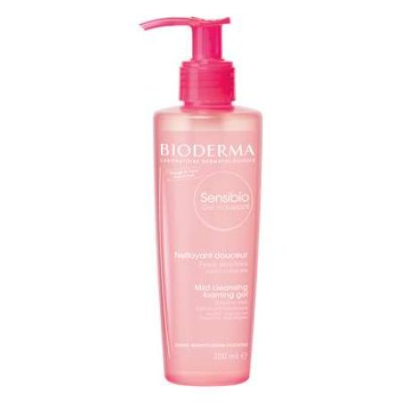 Gel spumant calmant si hidratant Sensibio, 200 ml, Bioderma