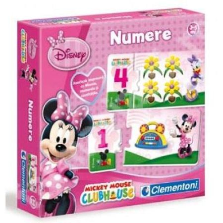 Joc invata numerele cu Minnie, CL60357, Clementoni