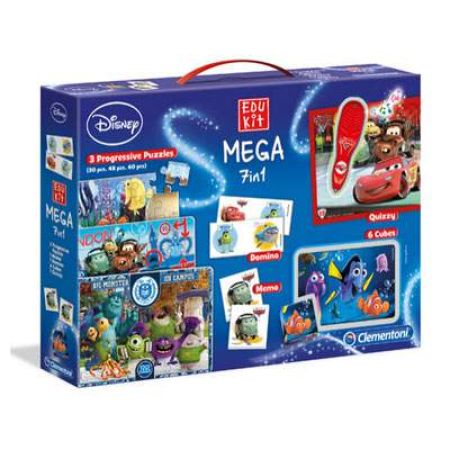 Joc Mega Edu Kit 7in1 pentru baieti, CL13475, Clementoni 