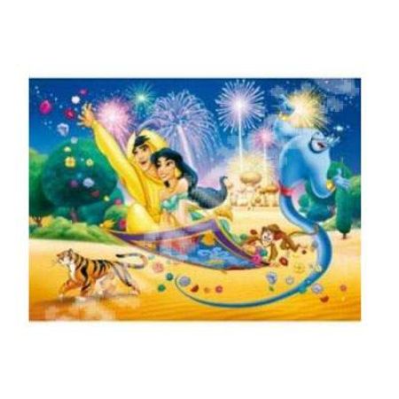 Joc puzzle Jasmine covorul magic, 60 piese, CL26867, Clementoni