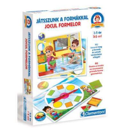 Jocul formelor si puzzle, CL60294, Clementoni