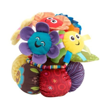 Jucarie de plus Floricele cu sunete, 27131, Lamaze