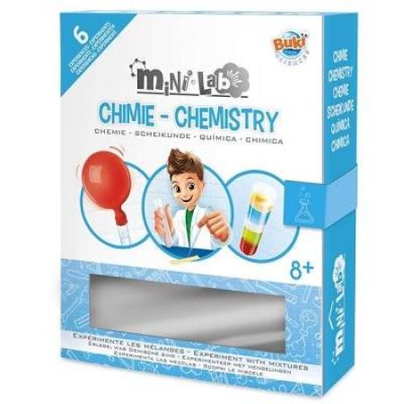 Laboratorul de chimie Kit Experimente, +8 ani, 3001, Buki