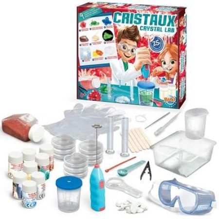 Laboratorul de Cristale Kit Experimente, +8 ani, Buki