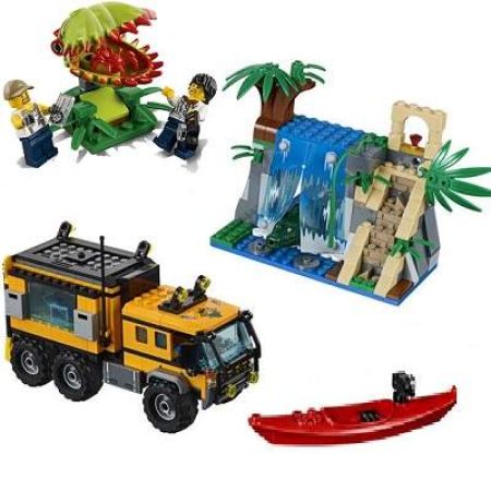 Laboratorul Mobil din Jungla, L60160, Lego City