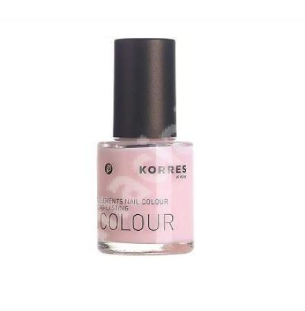 Lac cu Provitamina B5 pentru unghii, nuanta 05, Baby Pink, 10 ml, Korres