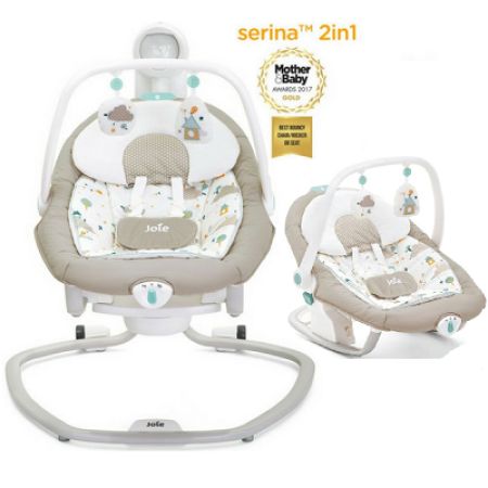 Leagan si balansoar rotativ 2 in 1 Serina, Little World, Joie