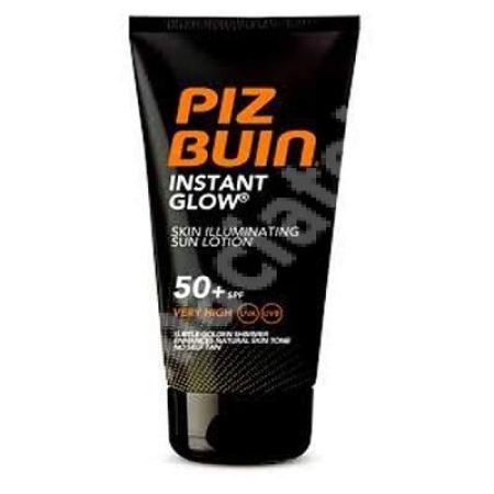 Lotiune cu efect de iluminare, SPF50+ Instant Glow, 150 ml, Piz Buin