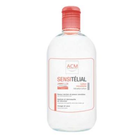 Lotiune micelara pentru fata si ochi ten sensibil Sensitelial, 250 ml, Acm