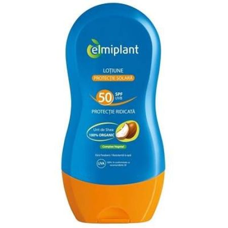 Lotiune pentru protectie solara, SPF 50, 200 ml, Elmiplant