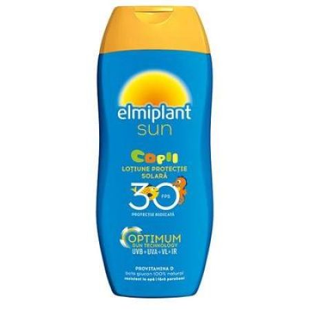 Lotiune solara copii Optimum SPF30, 200ml, Elmiplant