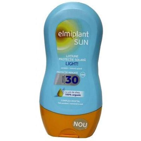 Lotiune solara Light Feel Spf 30, 200 ml, Elmiplant