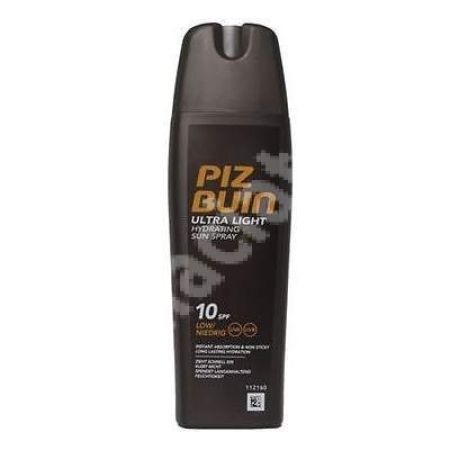 Lotiune spray hidratanta pentru plaja, SPF 10, 200 ml, Piz Buin