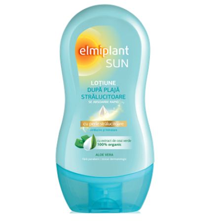 Lotiune stralucitoare dupa plaja Sun, 200 ml, Elmiplant