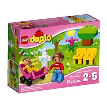 Mama si bebelusul Duplo, 2-5 ani, L10585, Lego